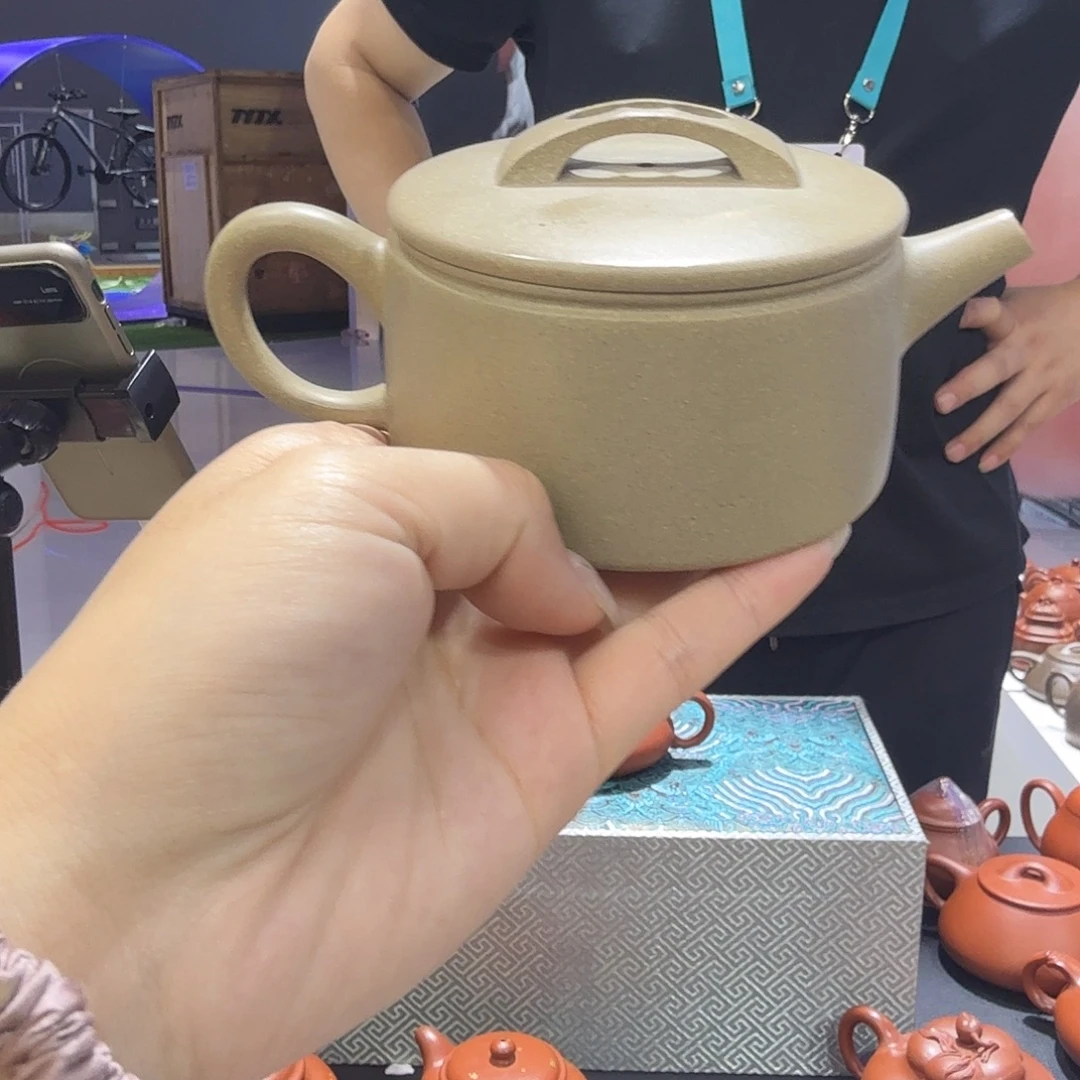 紫砂茶杯本绿汉瓦 180CC