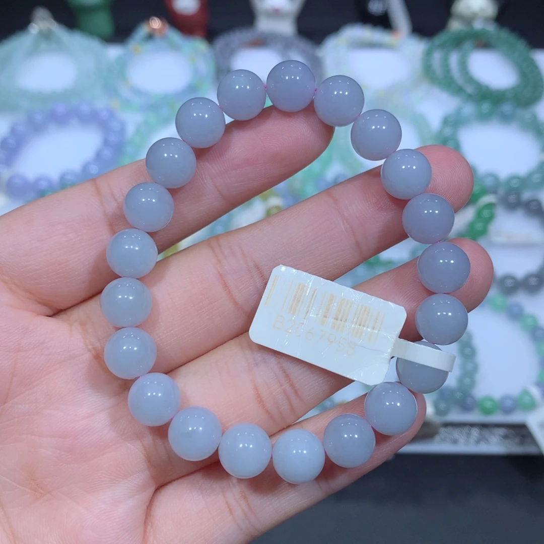 翡翠未镶嵌手串天然