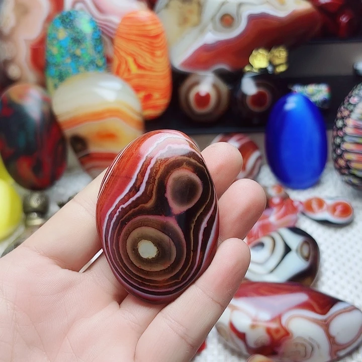 A***y未镶嵌玛瑙/玉髓珠宝半成品