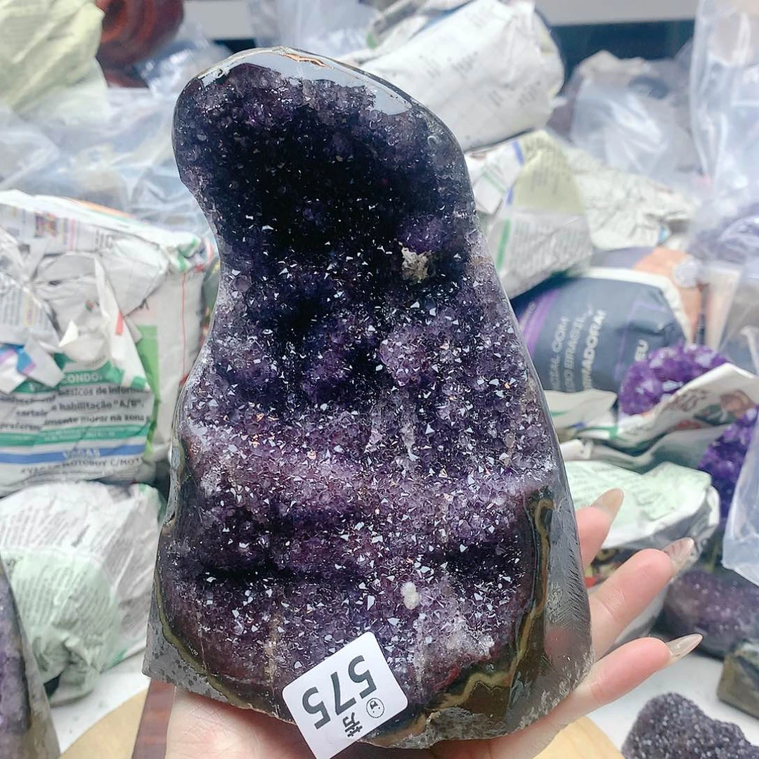 紫晶大型摆件（非配饰）未镶嵌