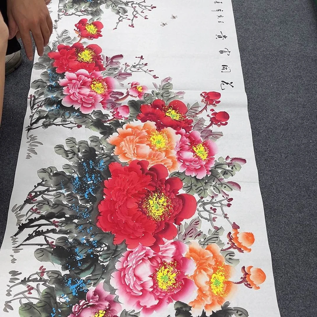 国画宣纸国画纯手绘作品