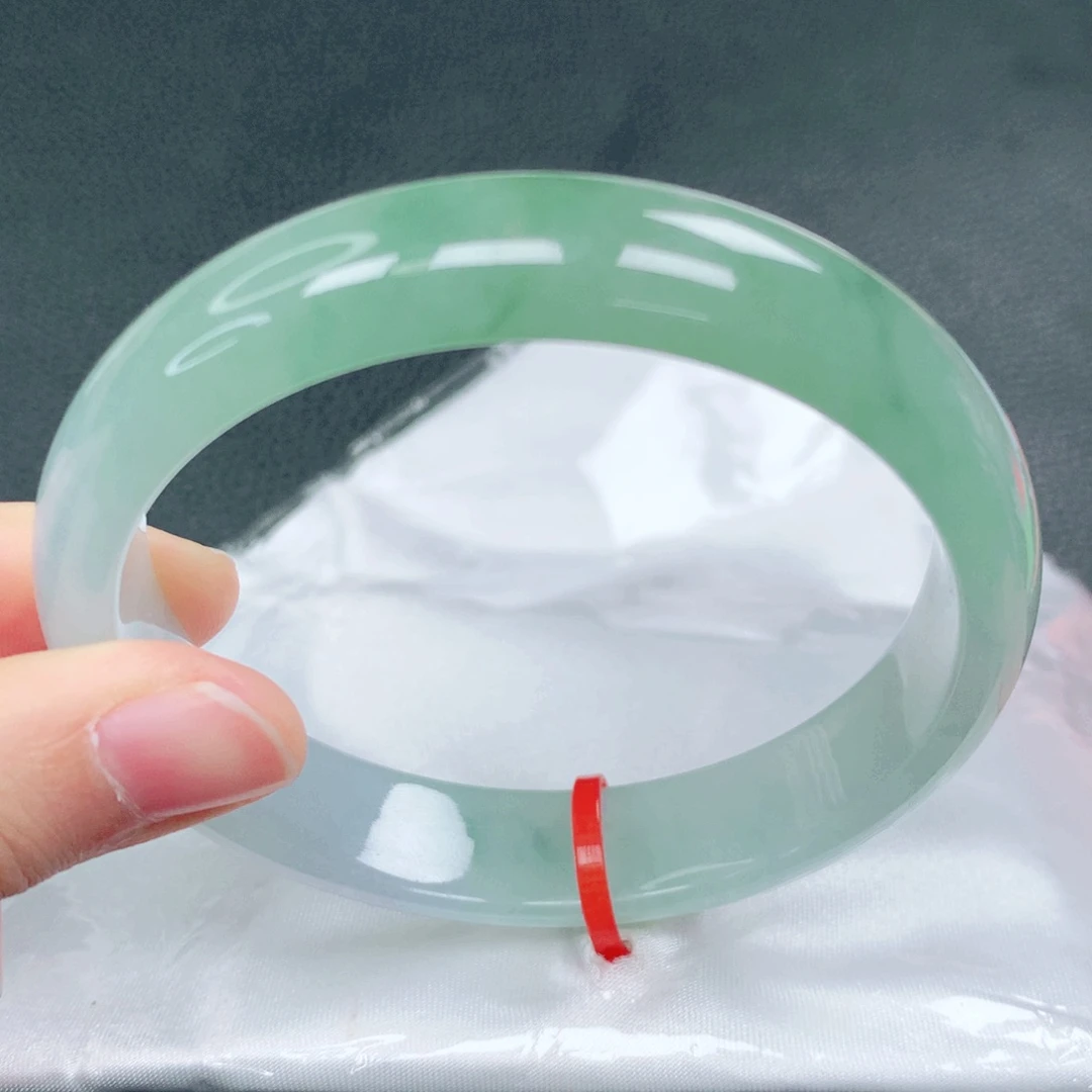 翡翠未镶嵌手镯59圈口