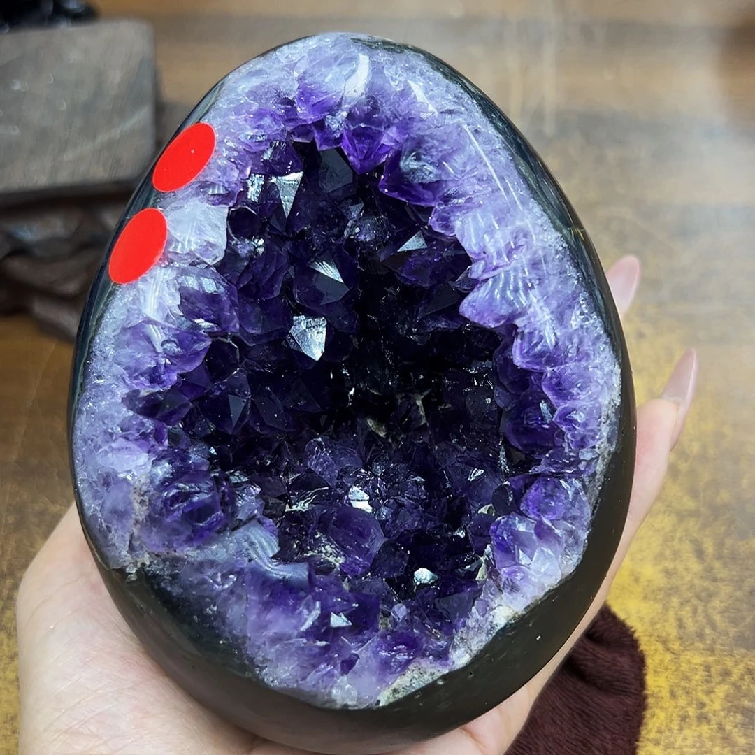 紫晶摆件未镶嵌天然水晶摆件