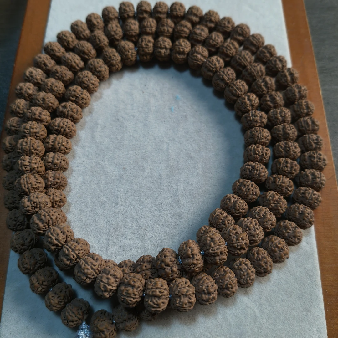 《新品来袭》龙脊梅花108脖挂小金刚菩提