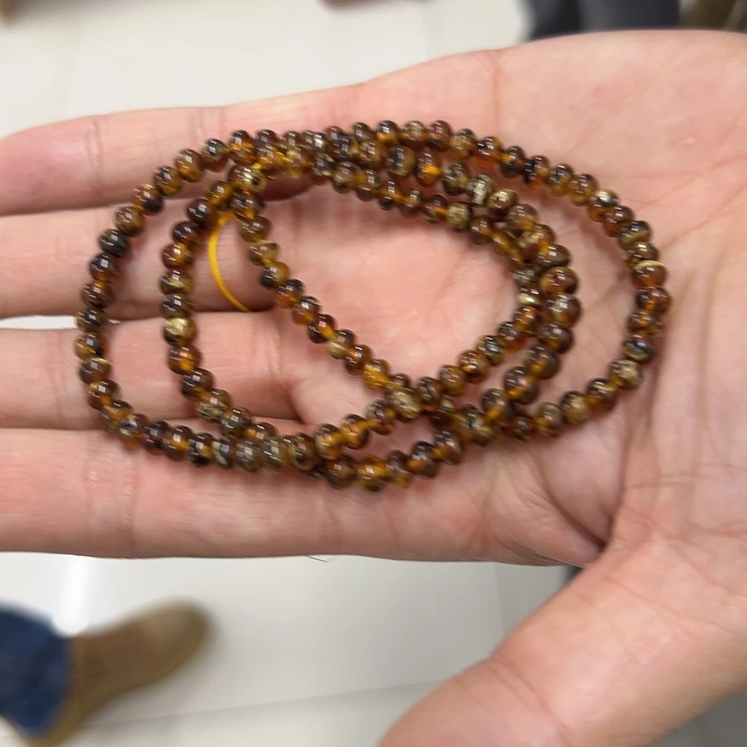 裸石琥珀未镶嵌抚顺19-4