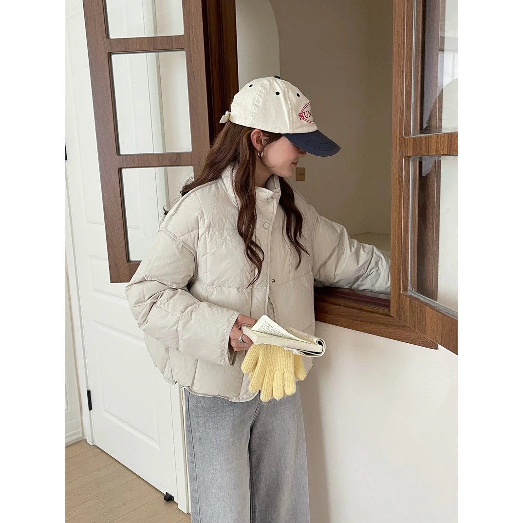 8198女装韩版保暖羽绒服