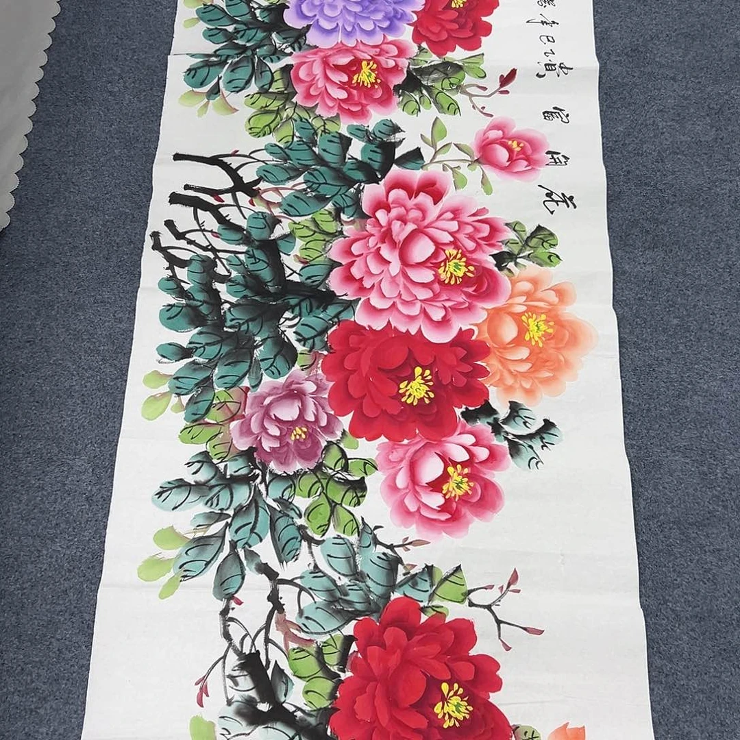 国画国画作品纯手绘作品