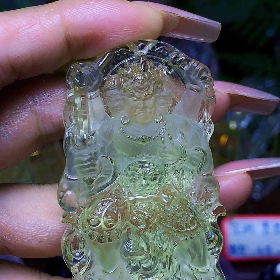 海***垓水晶颈饰未镶嵌天然