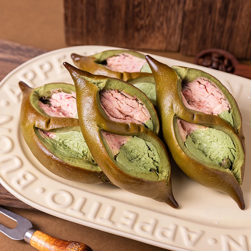 【新品】现做现发双重抹茶草莓奶酪碱水有嚼劲不添加防腐剂早餐代餐