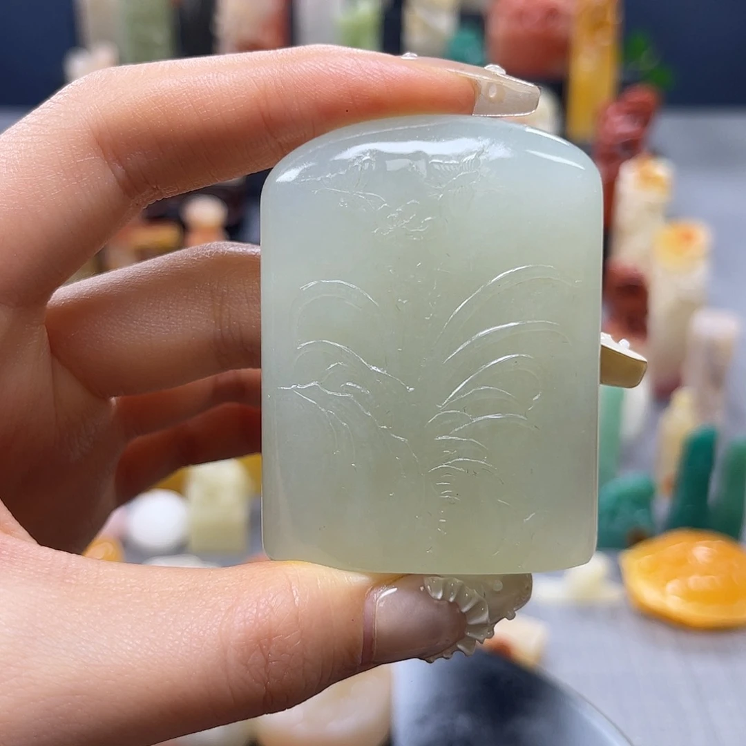 寿山石印石包邮包刻5982