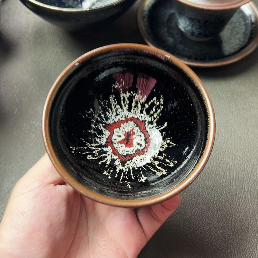 茶盏这个时候才开始准备好准备