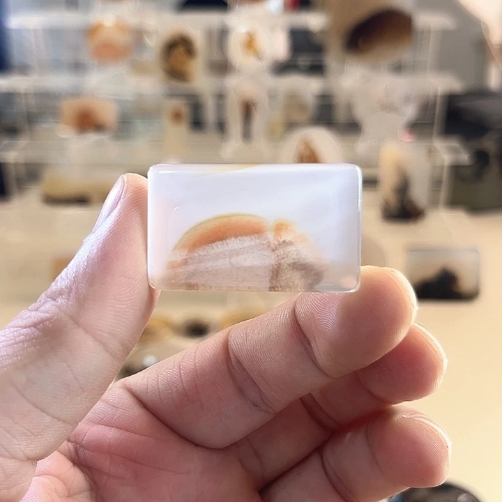 玛瑙/玉髓未镶嵌吊坠(不含链)