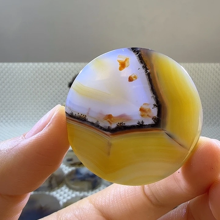 玛瑙/玉髓未镶嵌吊坠(不含链)23