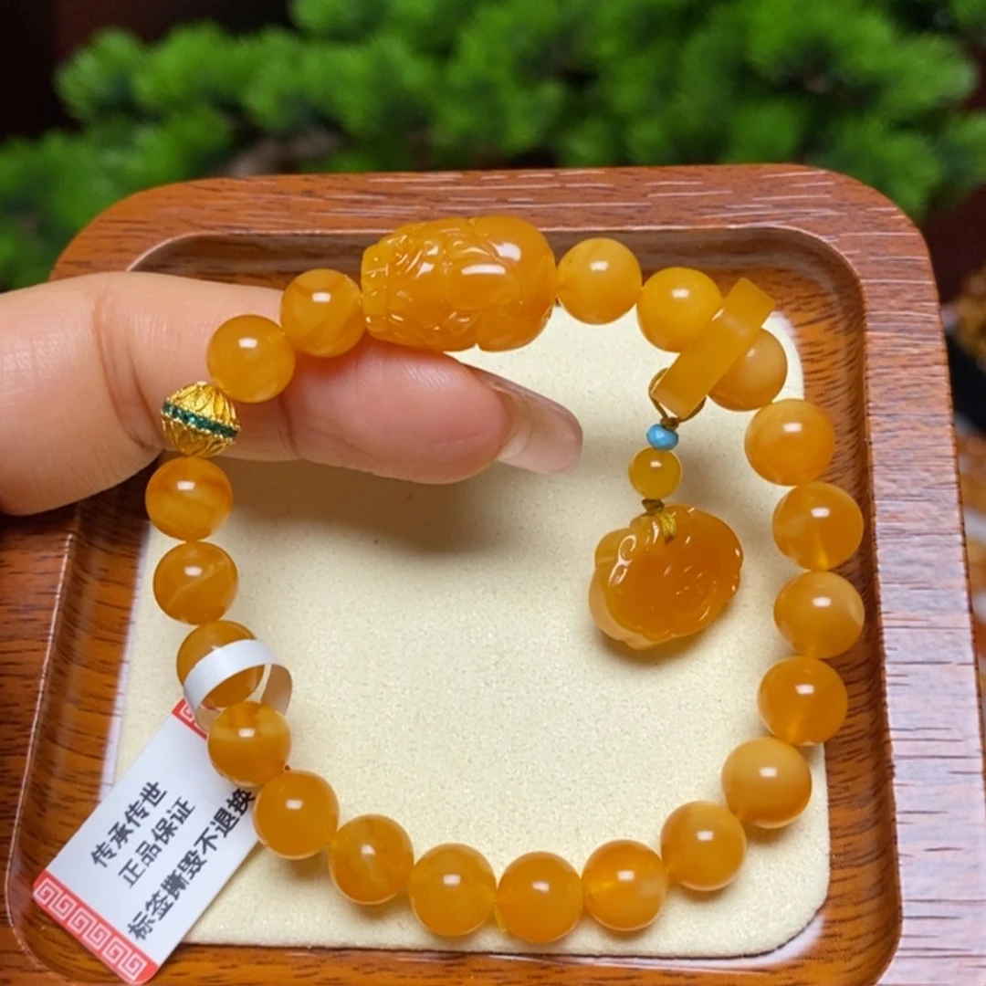 【闪购商品】手链蜜蜡未镶嵌手串