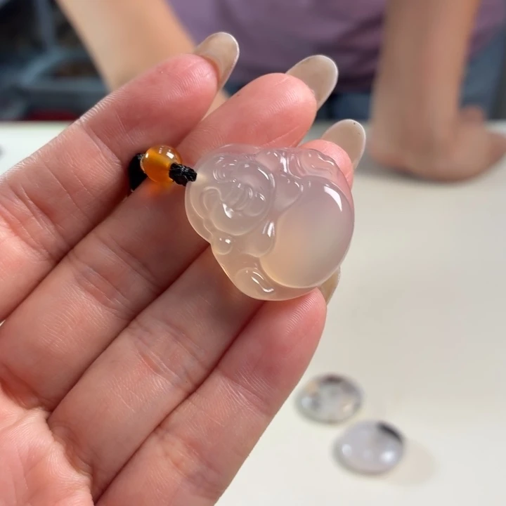 玛瑙/玉髓吊坠(不含链)未镶嵌