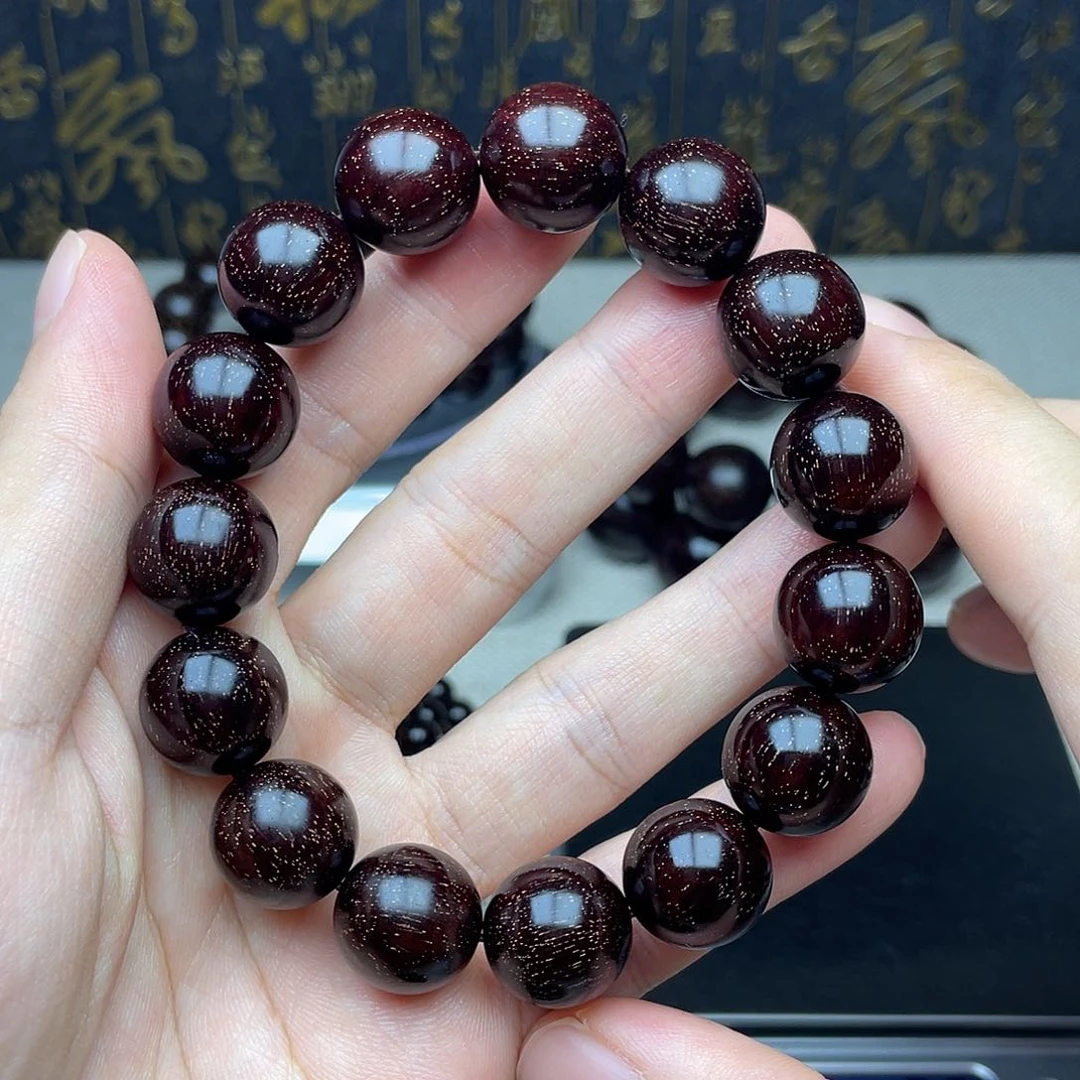 檀香紫檀（小叶紫檀）1.5 15颗 高油密多金星