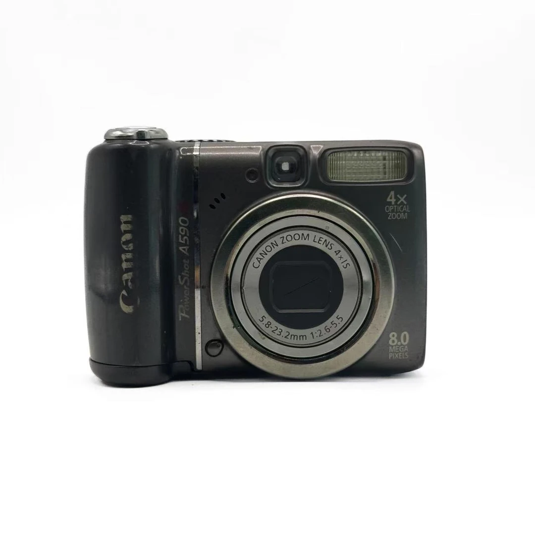 95新 Canon/佳能 佳能A590 CCD出片神器 冷白通透 800万像素灰色
