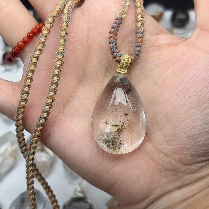 颈饰水晶未镶嵌幽灵水晶项链
