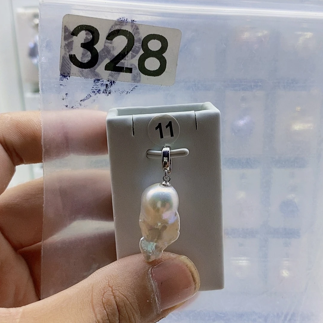 颈饰合金淡水珍珠