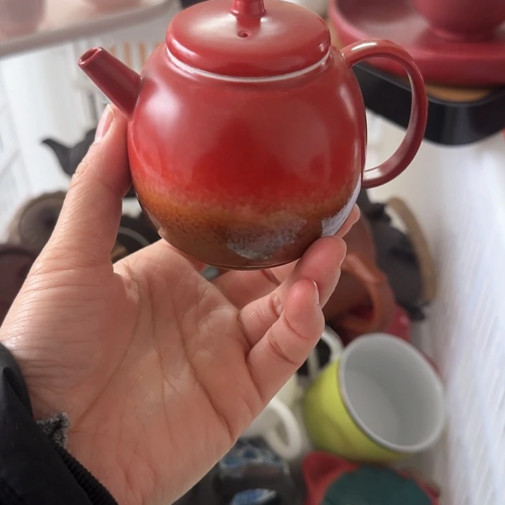 微瑕陶瓷茶具茶杯茶壶