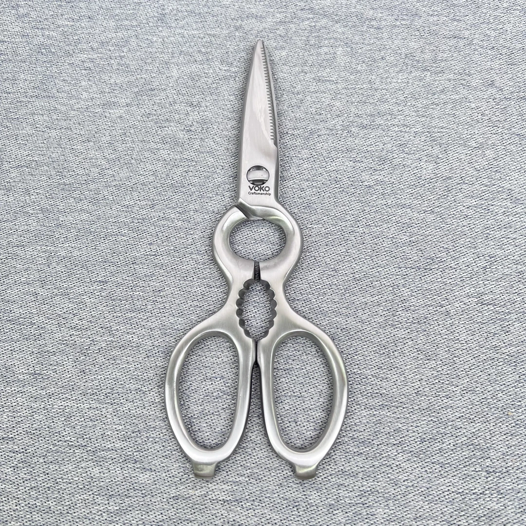 8-822 VOKO全钢剪刀多功能厨房剪重约188G