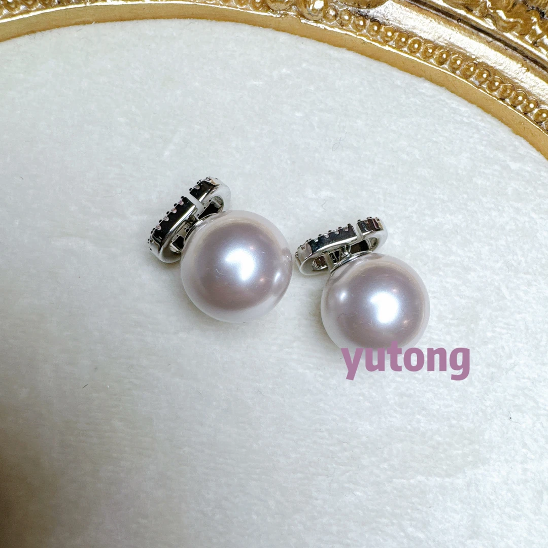铜合金仿珍珠耳饰 【雨桐轻奢饰品】设计款耳环YT00439