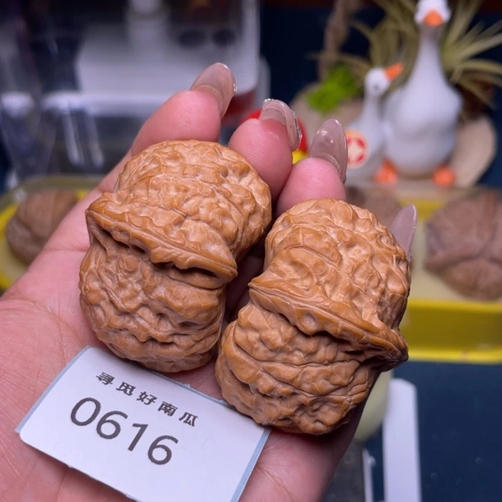 把件文玩核桃南瓜墩43-0616