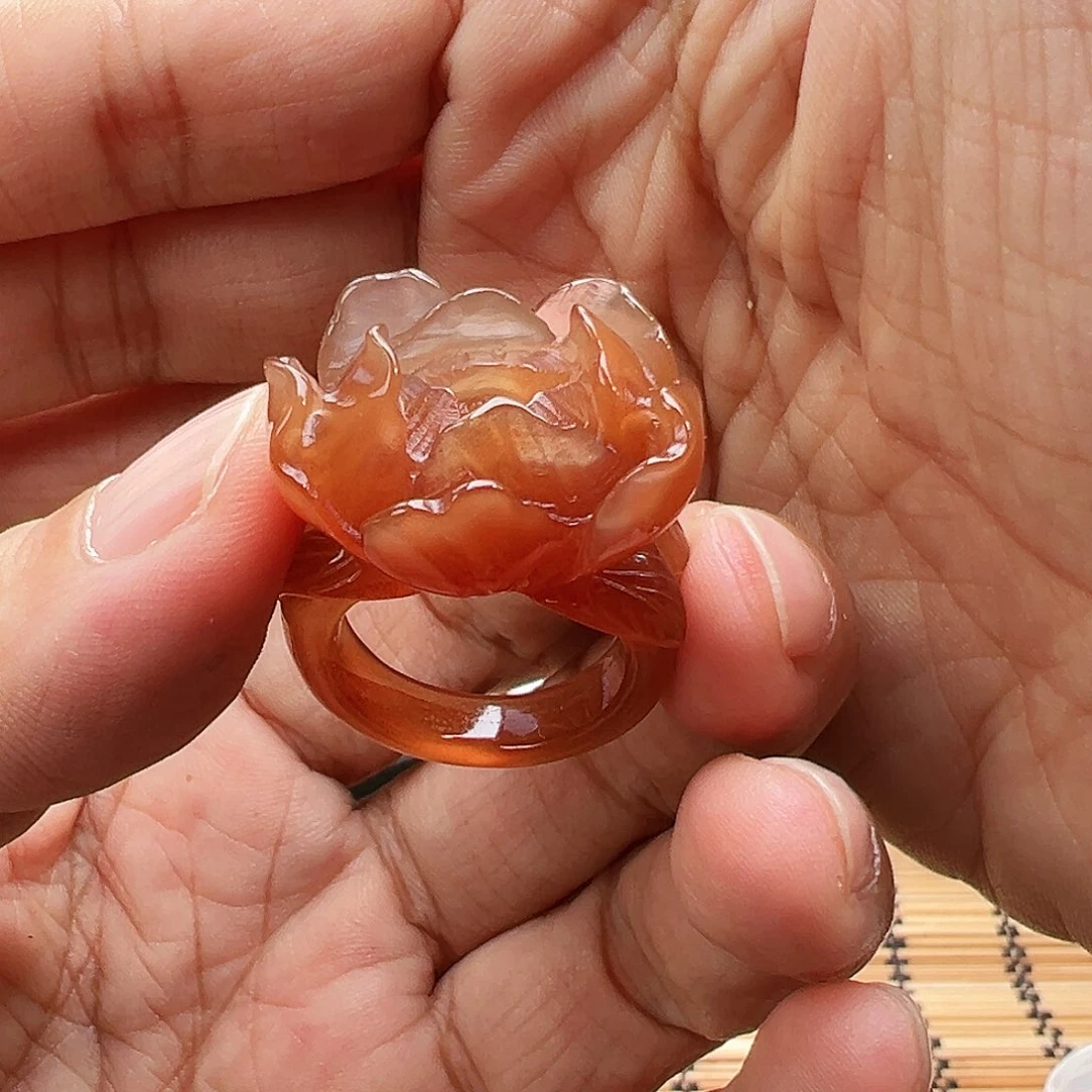 未镶嵌玛瑙/玉髓珠宝半成品