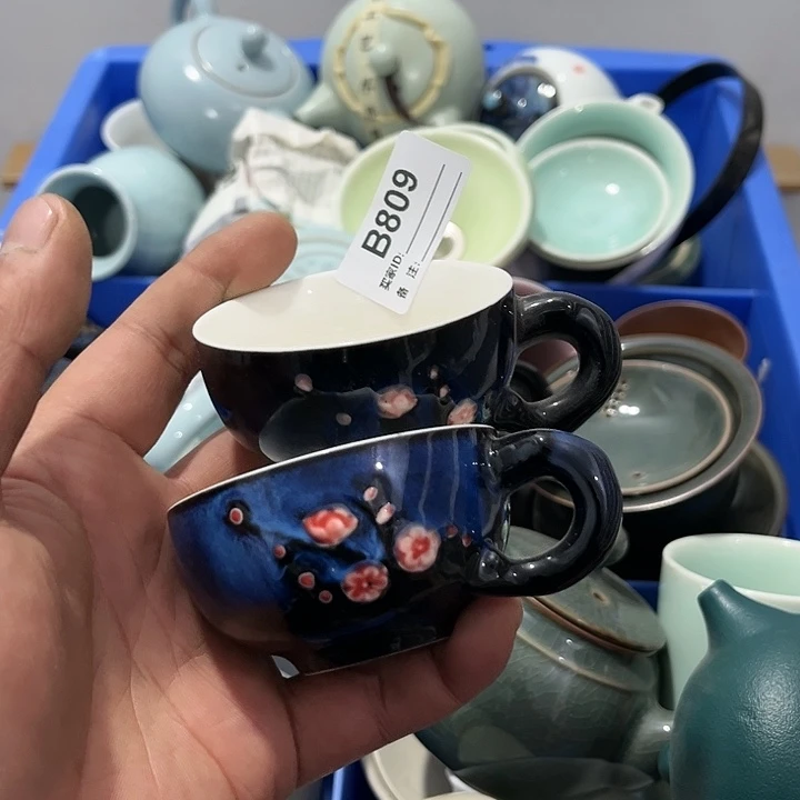 茶具默认微瑕瓷器、茶具、壶、摆件，介意勿拍