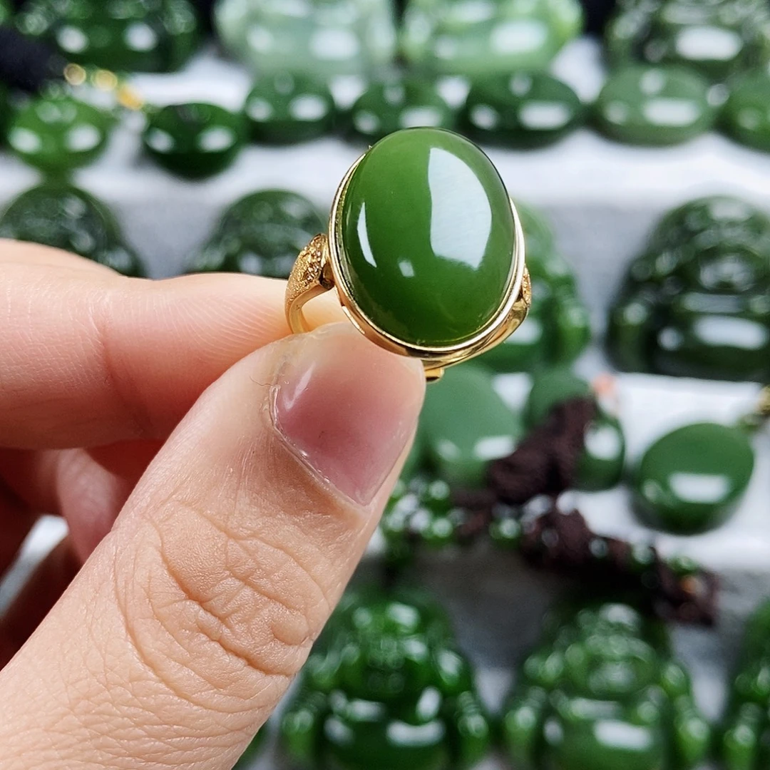 和田玉（碧玉）未镶嵌颈饰