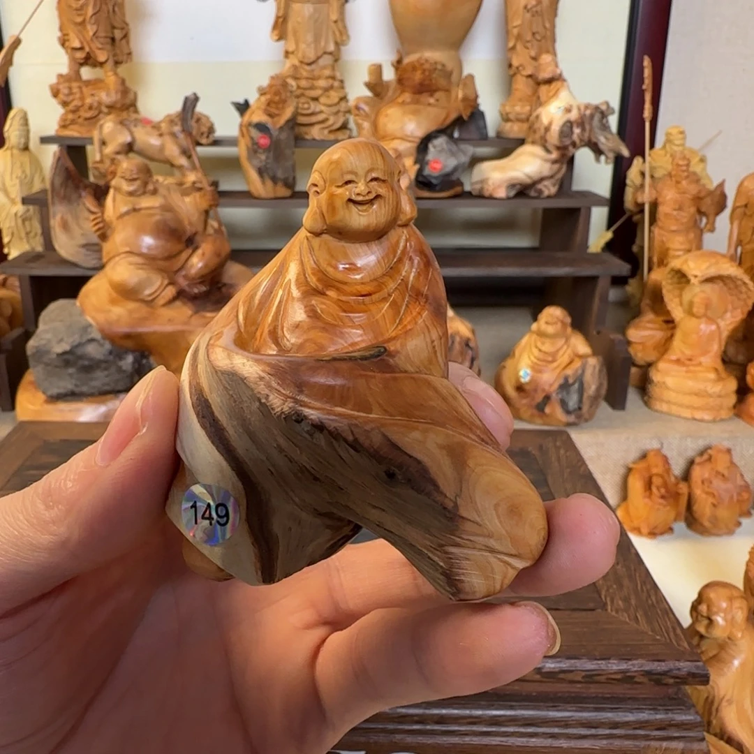 *****崖柏小木匠艺雕一物一拍