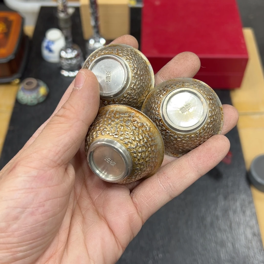 锡日本中古工艺品摆件