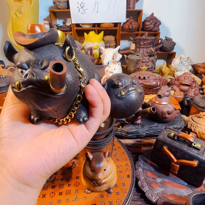 殿***丅茶壶紫砂纯手工制作过程就是