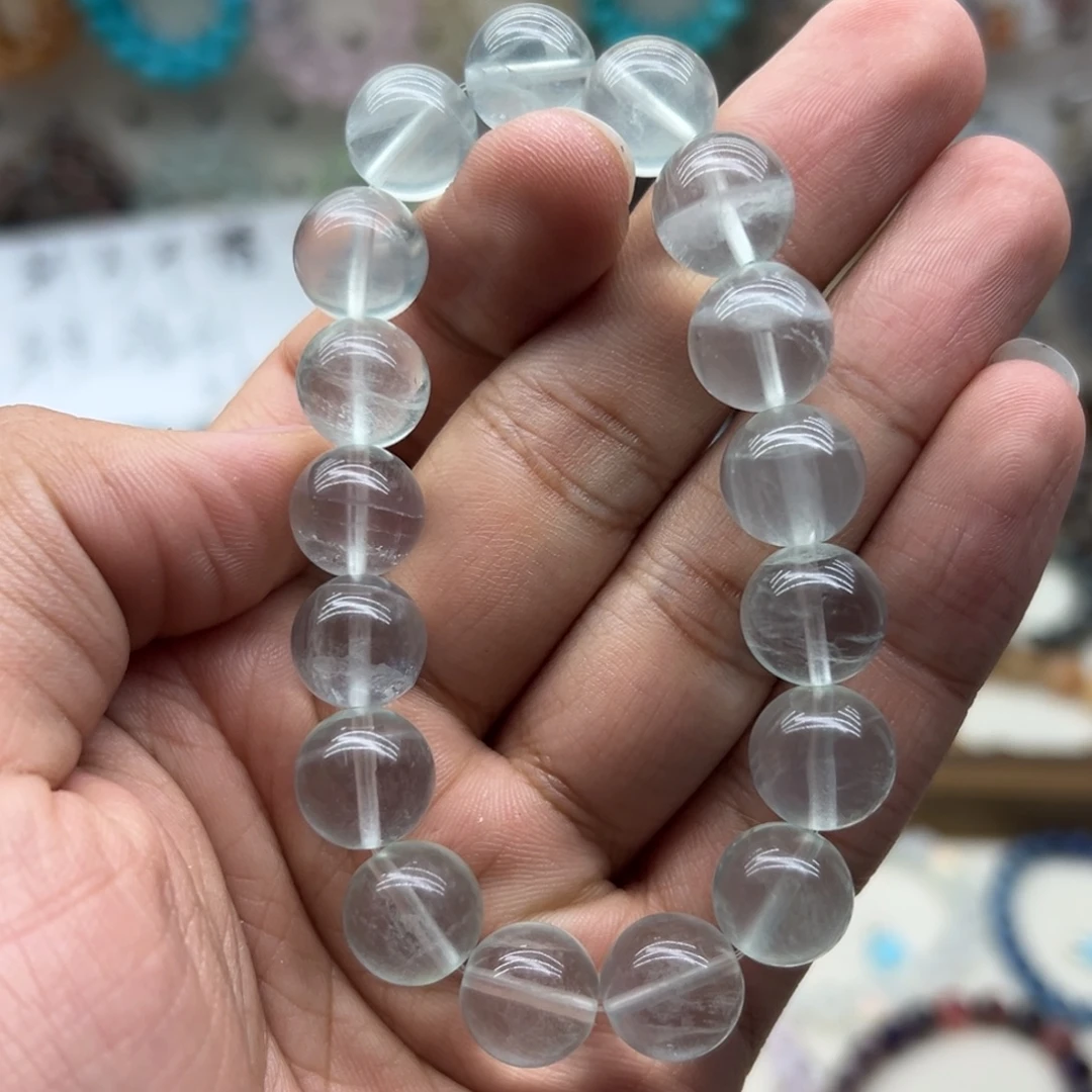 手链水晶未镶嵌12咪绿萤石