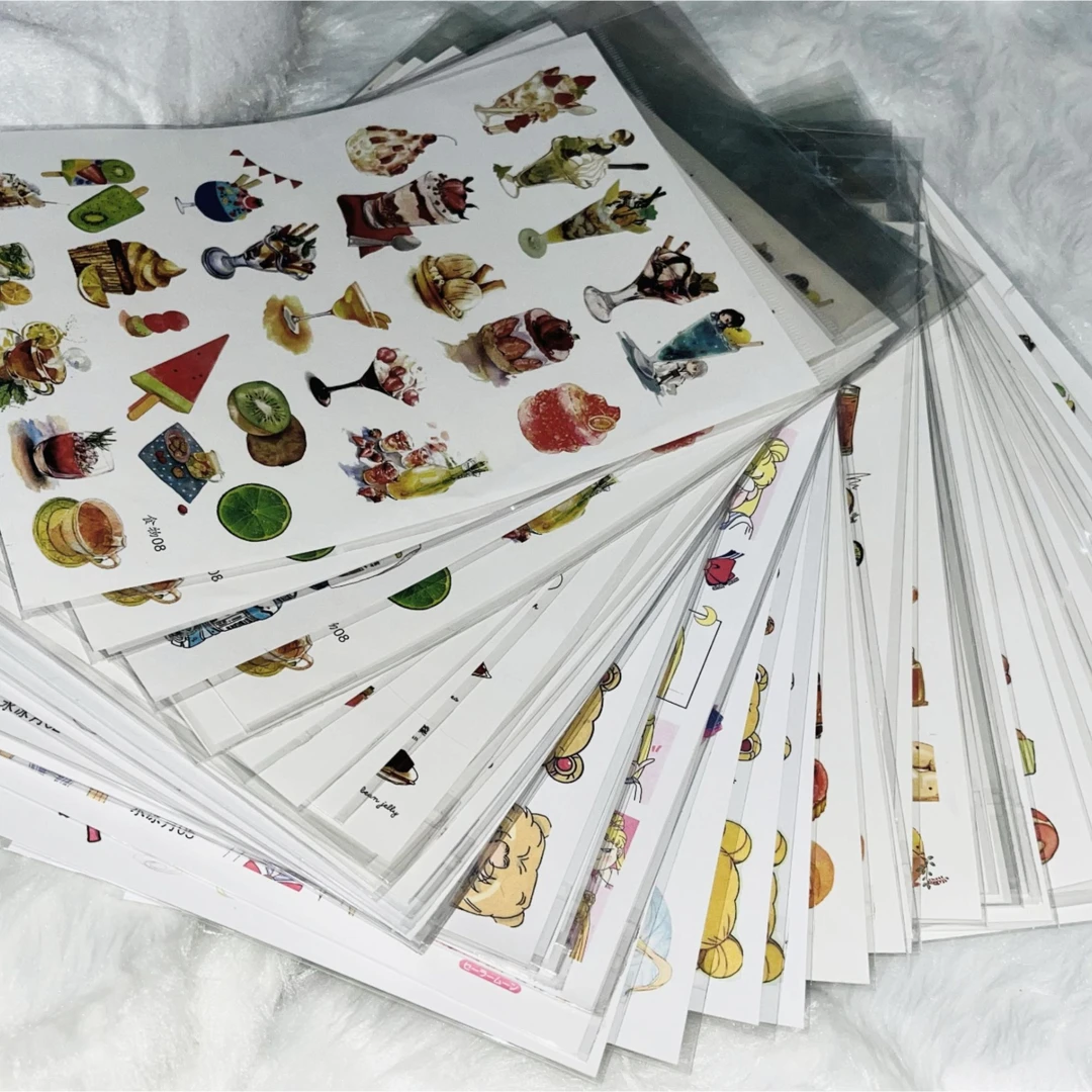 贴纸免裁剪51-80