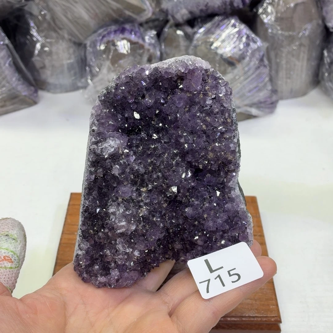 摆件水晶未镶嵌天然紫水晶