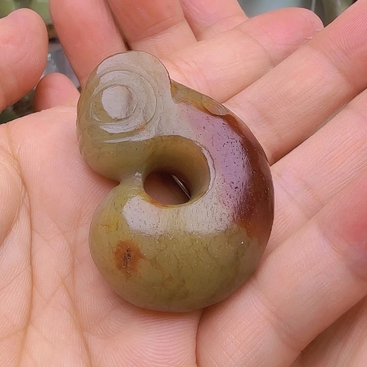 和田玉未镶嵌吊坠(不含链)