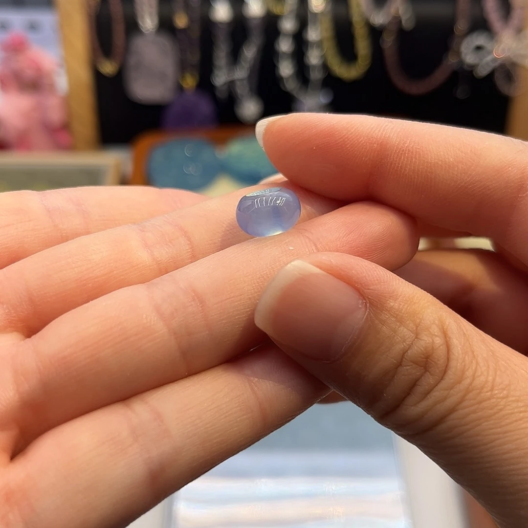 银S925镶嵌颈饰水晶平安扣85