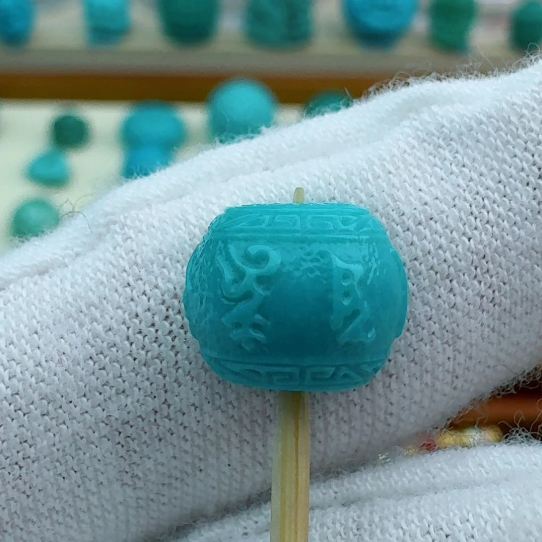 绿松石六字10未镶嵌