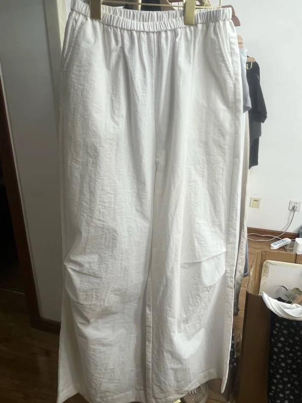 Mei姐家东大门ATM白色工装裤