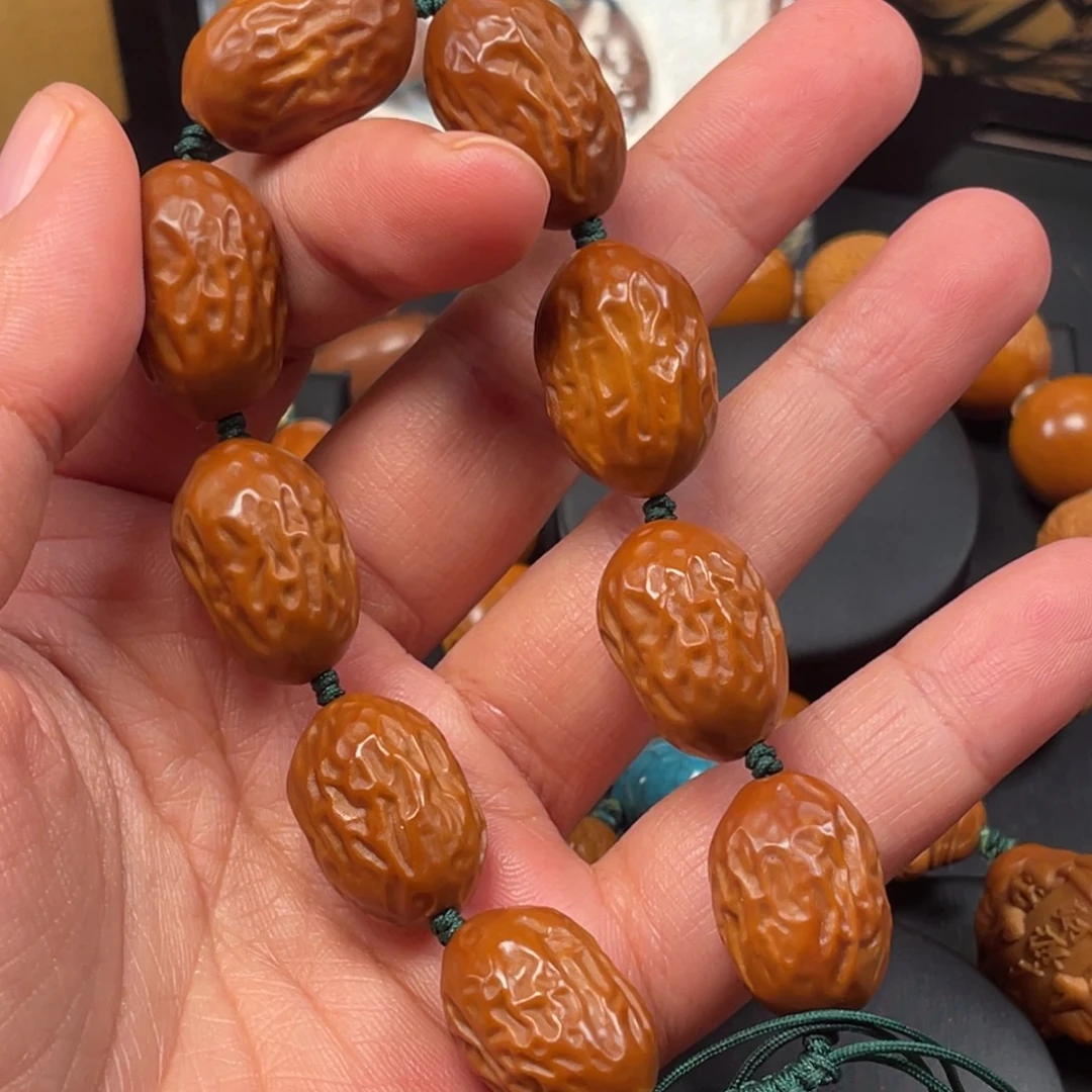 @***、大枣纯手工橄榄手串