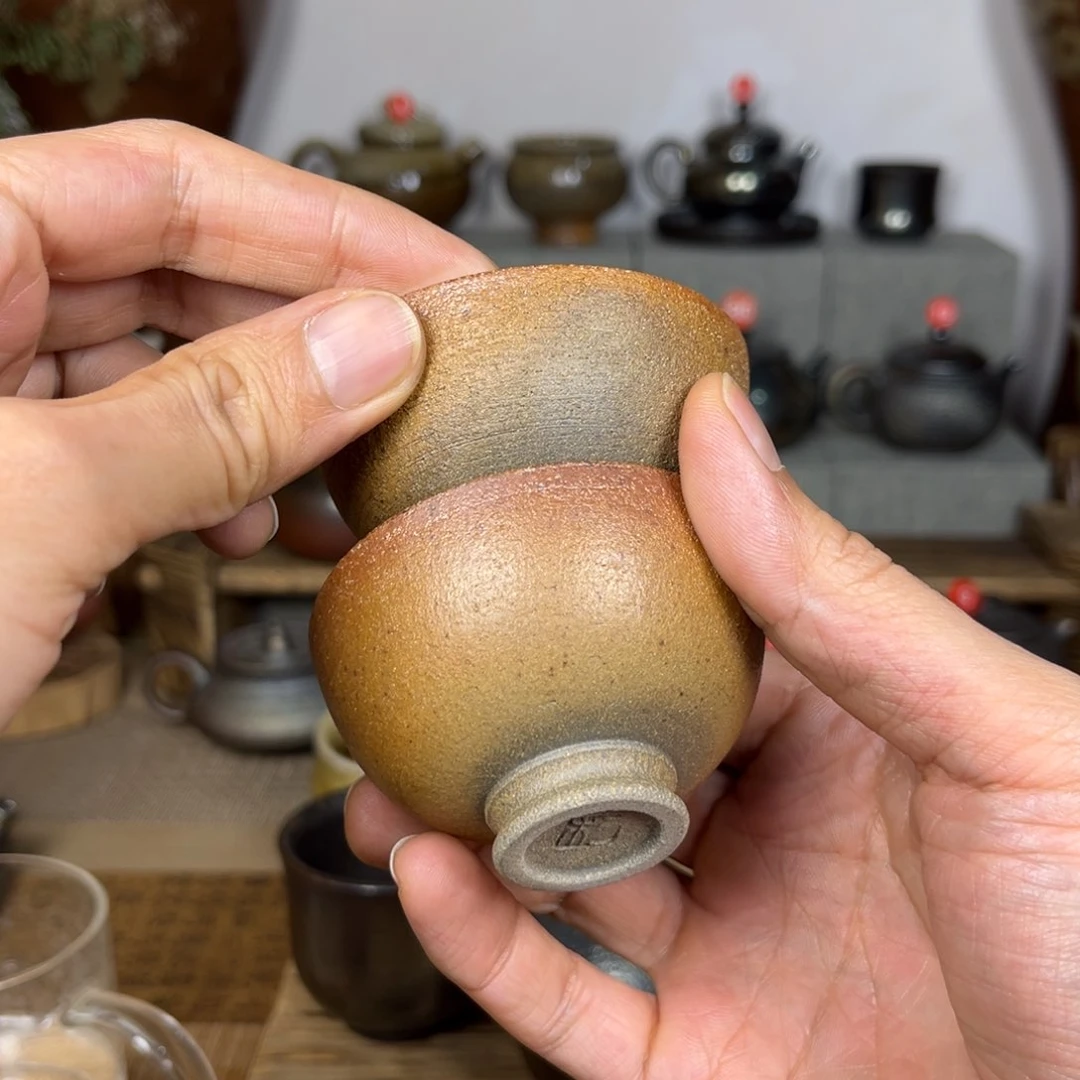 壶树****༅建水紫陶白泥柴烧