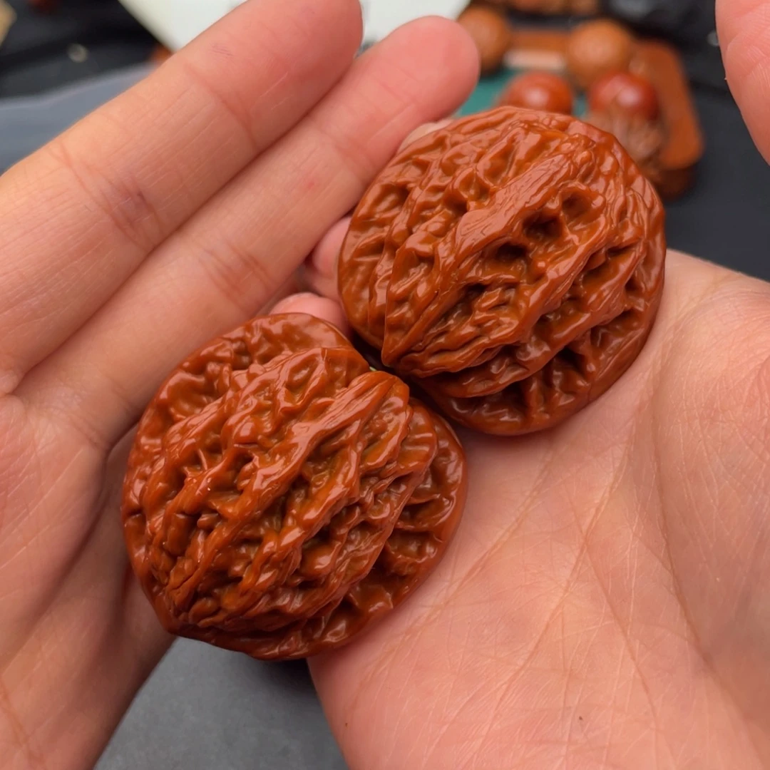 文玩核桃把件麦虎