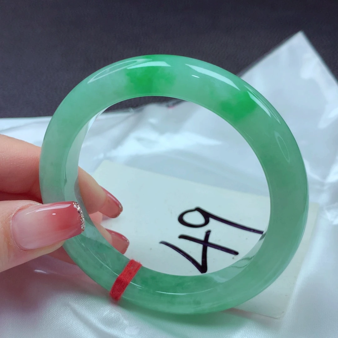 翡翠手镯未镶嵌手镯57