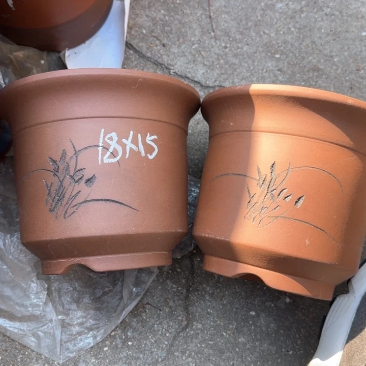 紫砂花盆特价清仓