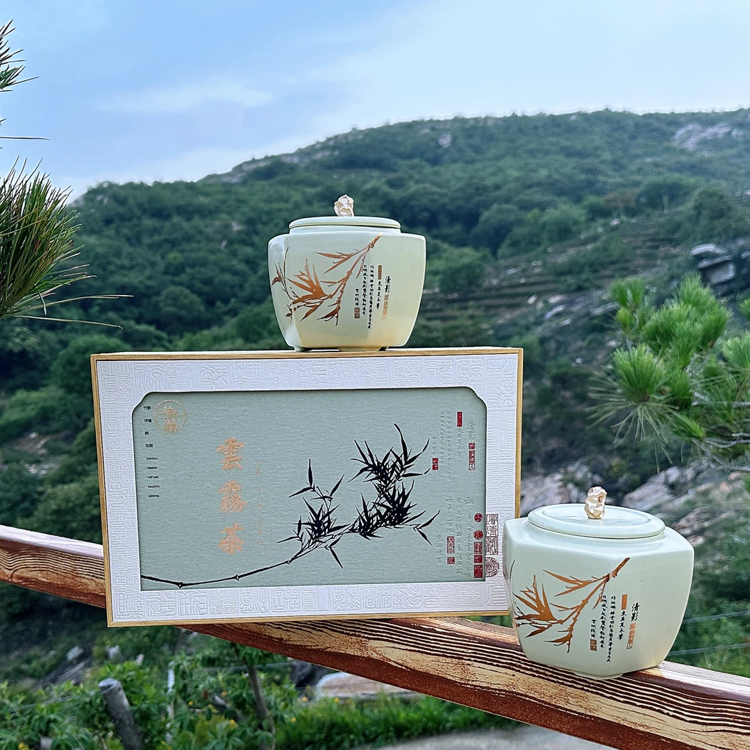 2025新茶花果山云雾茶5连云港特产明后特级生态茶园非遗绿茶·春韵