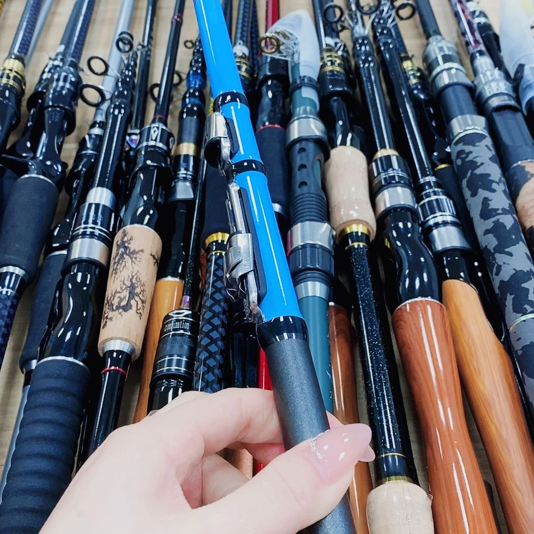 蓝色伐竿1.8米05号