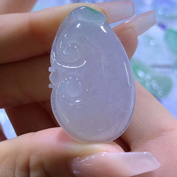 翡翠未镶嵌颈饰天然翡翠A货吊坠