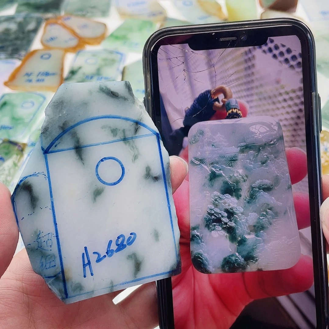 未镶嵌定制翡翠包工