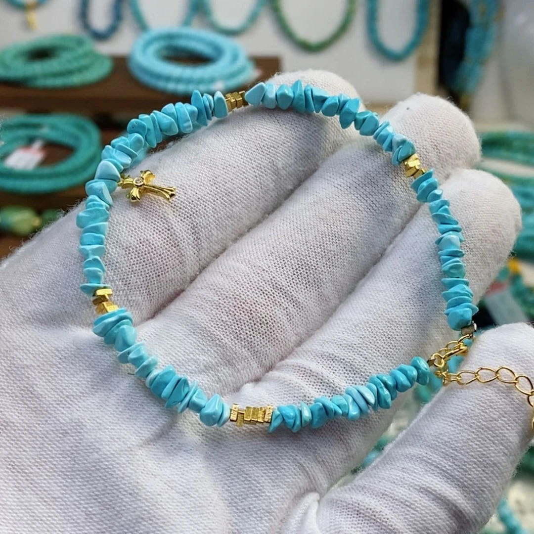 未镶嵌绿松石手串